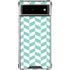 Blue White Chevron Google Pixel 6 Clear Case